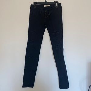 Black skinny jeans